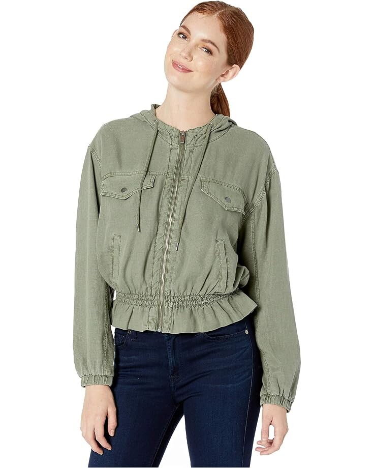 

Куртка Splendid Bodhi Peplum, цвет Vintage Spring Green