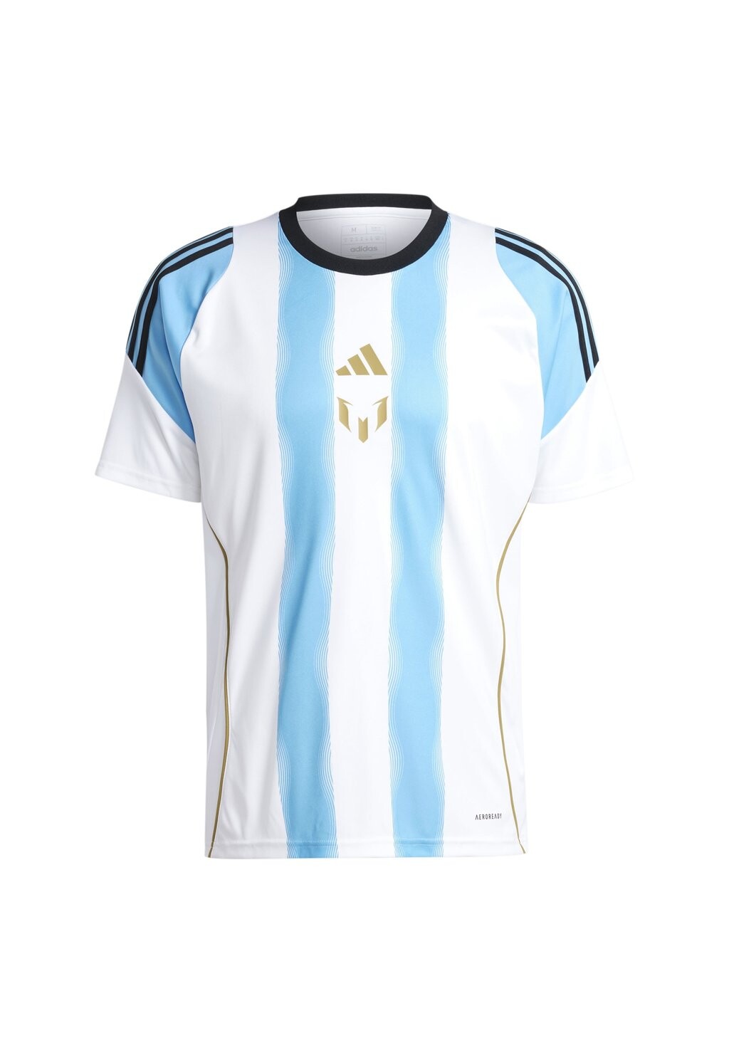 

Принт на футболке MESSI adidas, белый