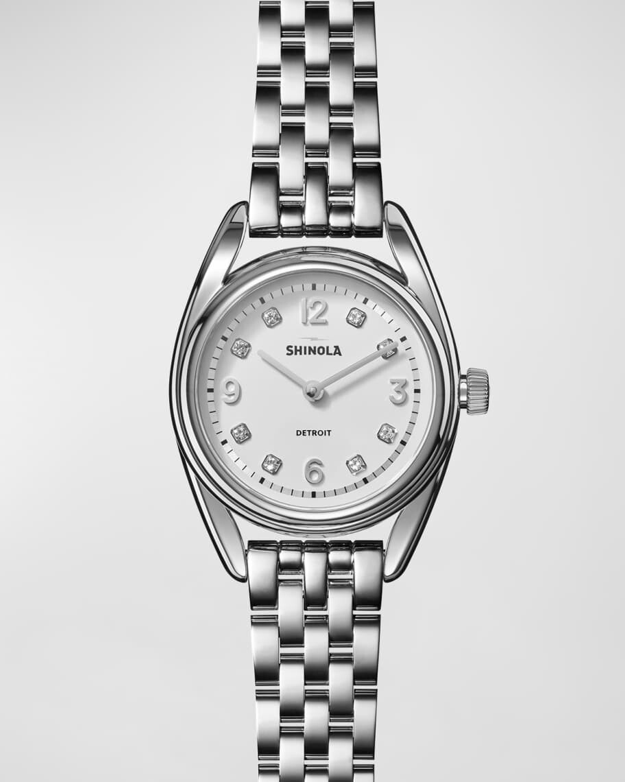 

Часы-браслет Derby с бриллиантовым циферблатом, 30 мм Shinola