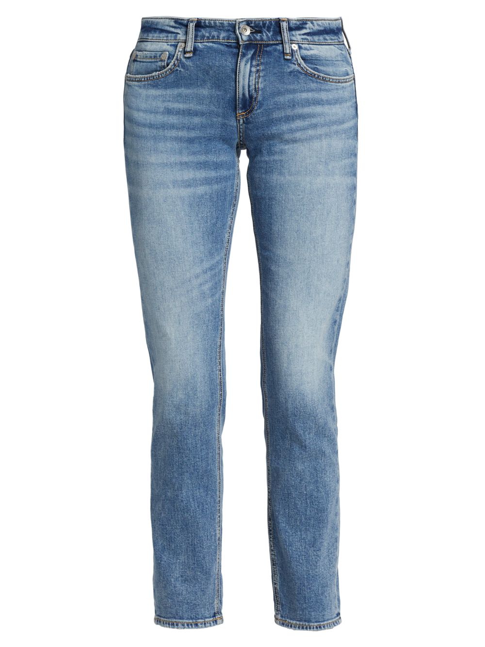 Узкие джинсы-бойфренды Dre с низкой посадкой rag & bone узкие джинсы с низкой посадкой серый