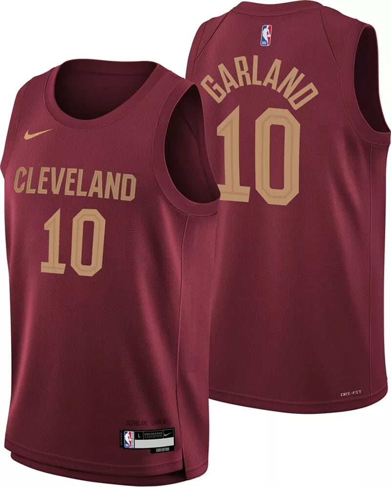 

Молодёжная красная майка Nike Cleveland Cavaliers Дариуса Гарланда №10 Swingman