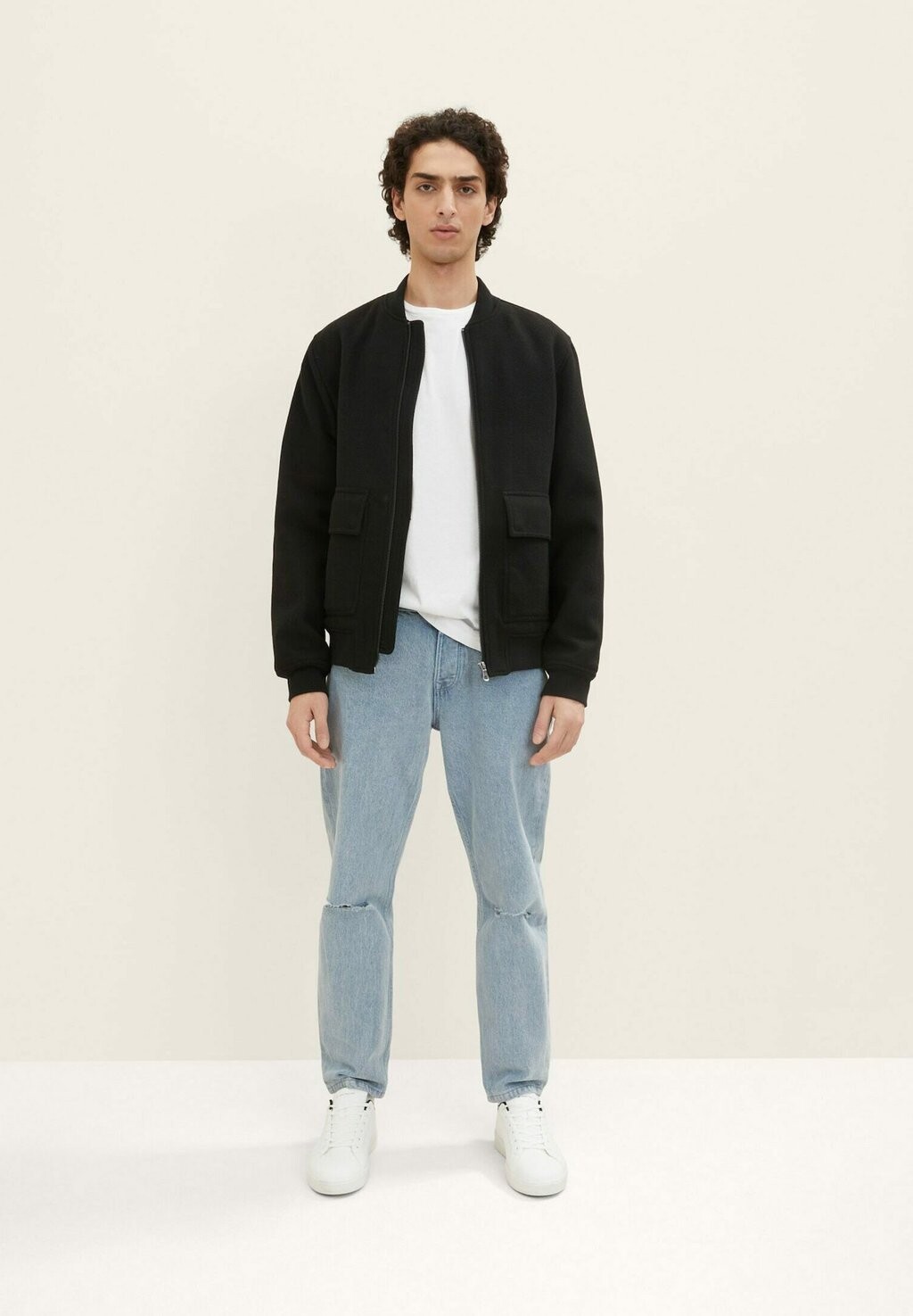 

Футболка базовая TOM TAILOR DENIM, цвет white