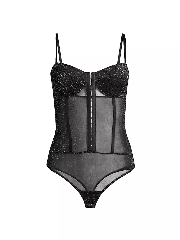 

Боди Shimmer Night Rhyme Free People, черный