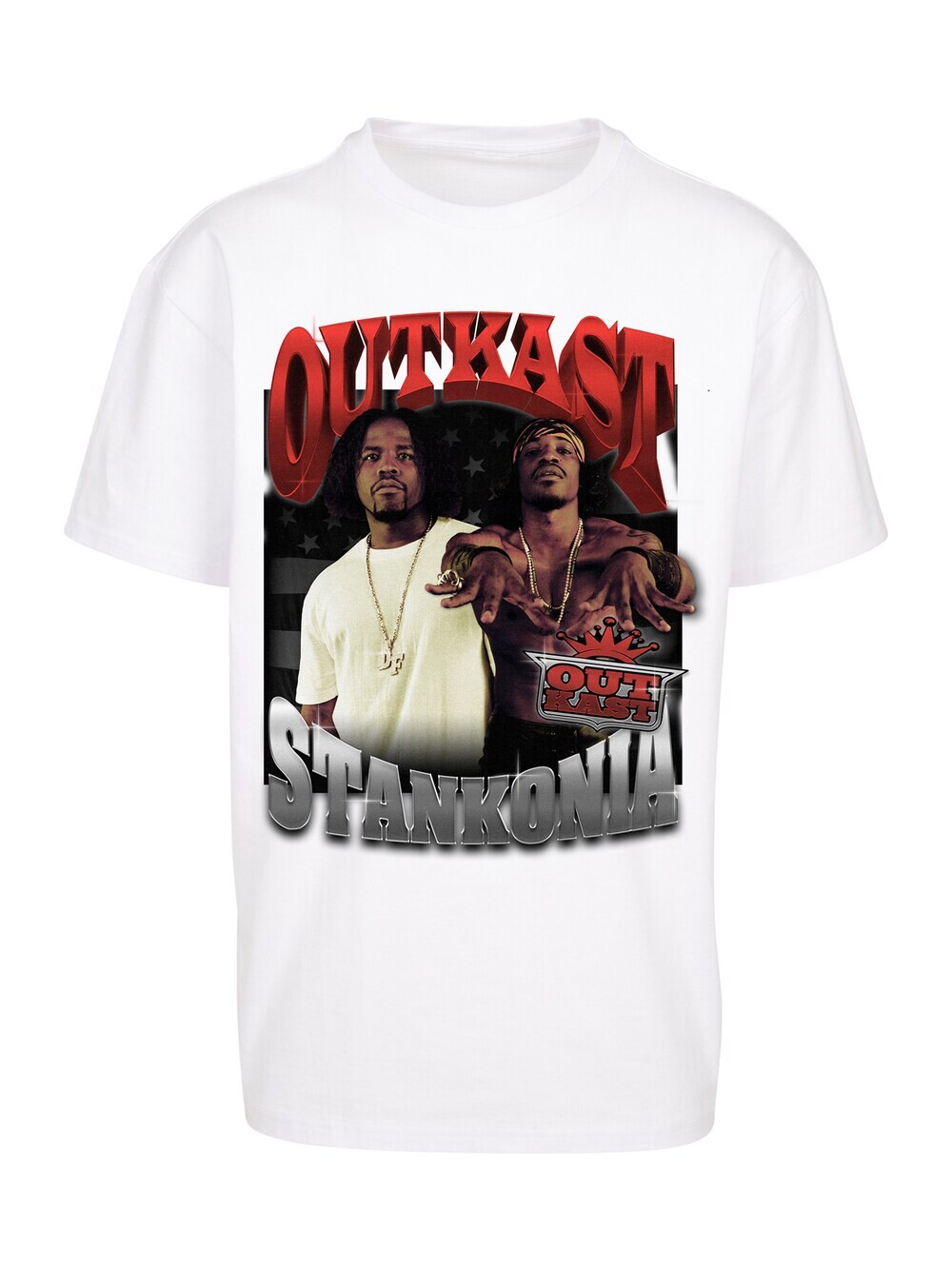 Футболка Mister Tee Outkast Stankonia, белый outkast outkast atliens box set 4 lp