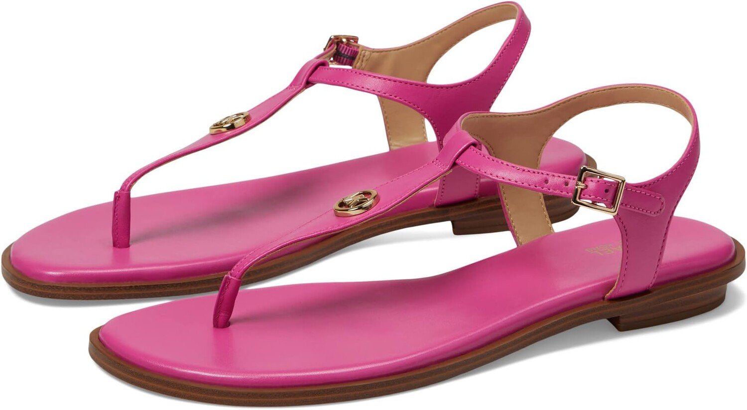 

Сандалии на плоской подошве Mallory Thong MICHAEL Michael Kors, цвет Cerise