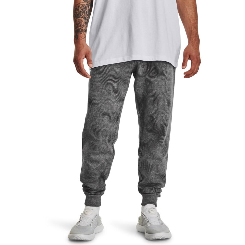 

Джоггеры Under Armour Rival Fleece Printed, серый