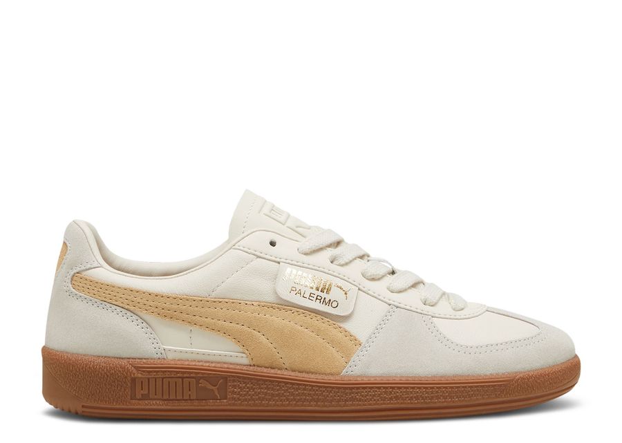 

Кроссовки Puma Palermo Leather, цвет Alpine Snow Desert Dust