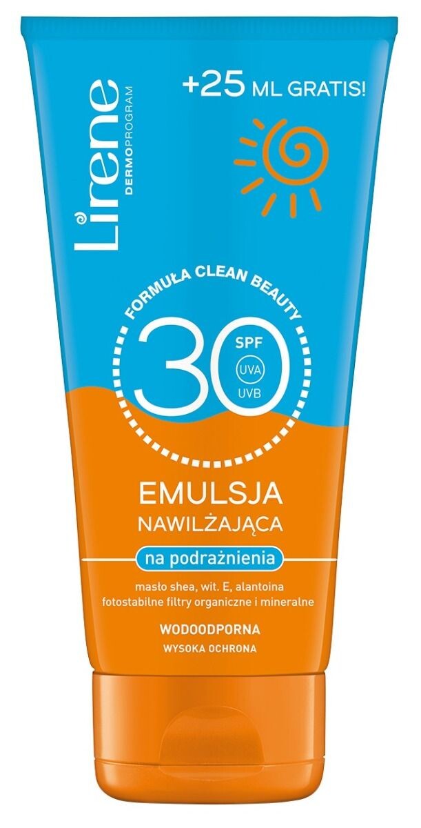 

Лосьон для загара Lirene Sun SPF30, 175 мл