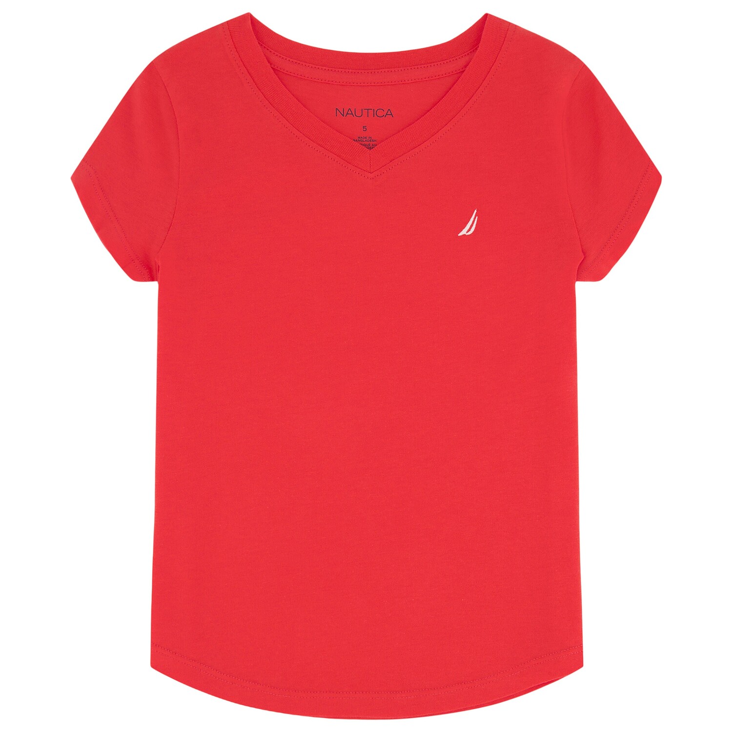 

Футболка Nautica Little Girls с V-образным вырезом (4-6X), цвет Rose Coral