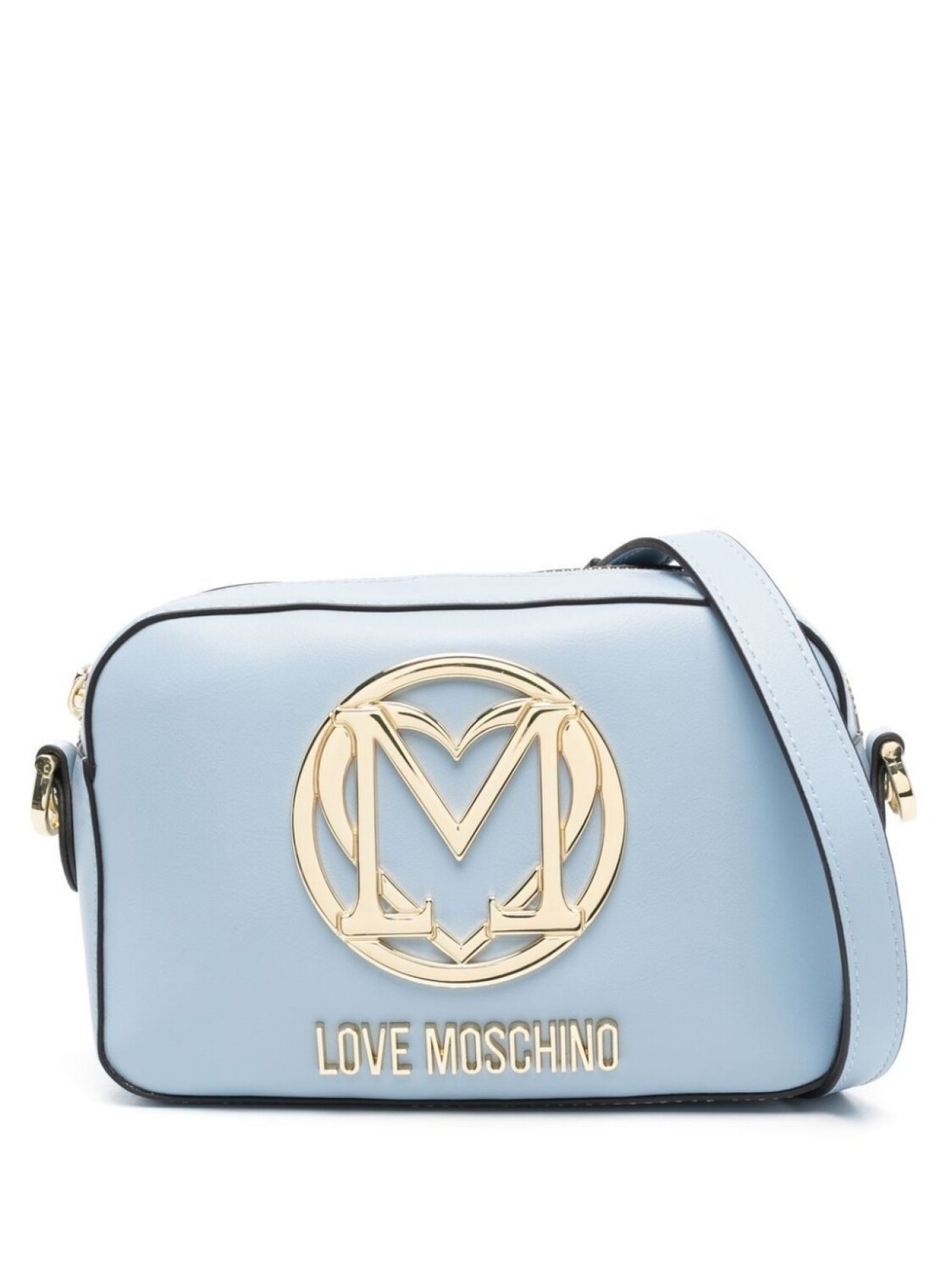 

Love Moschino сумка-сэтчел с логотипом, синий