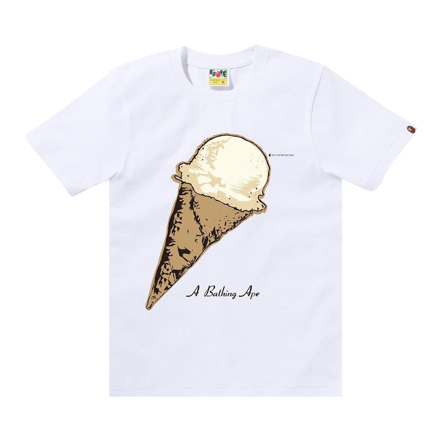 

Футболка BAPE Ice Cream, Белая, Белый