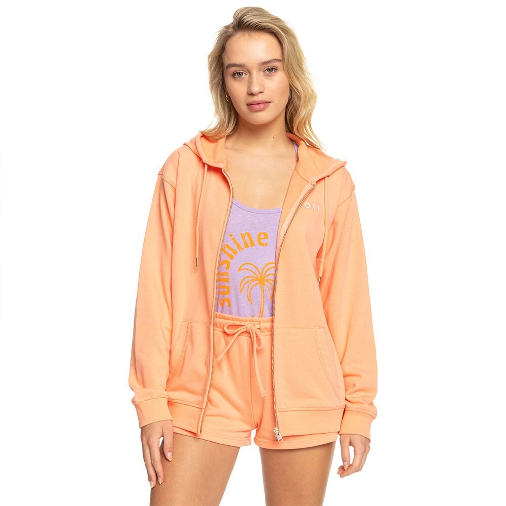 

Толстовка Roxy Surf Stoked Full Zip, оранжевый