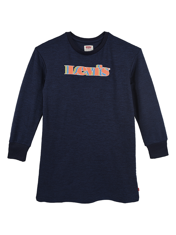 

Платье Levi's Kids Sweat, темно синий