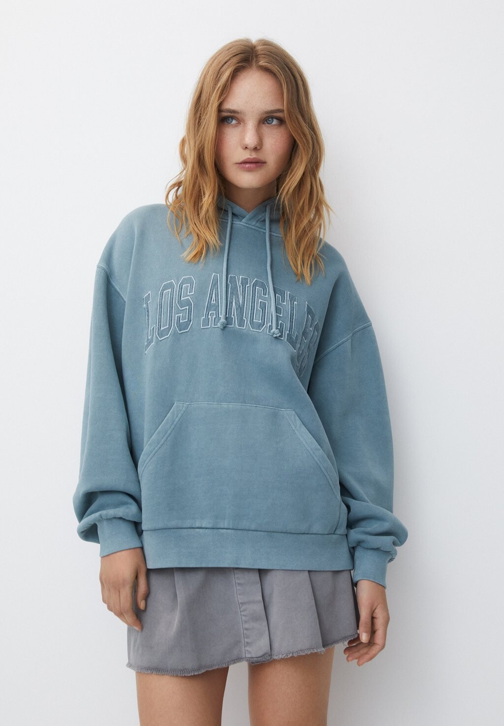 

Толстовка Los Angeles PULL&BEAR, зеленый