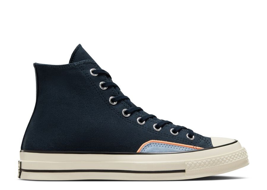 

Кроссовки Converse Chuck 70 High, цвет 90s Sport Black Blue