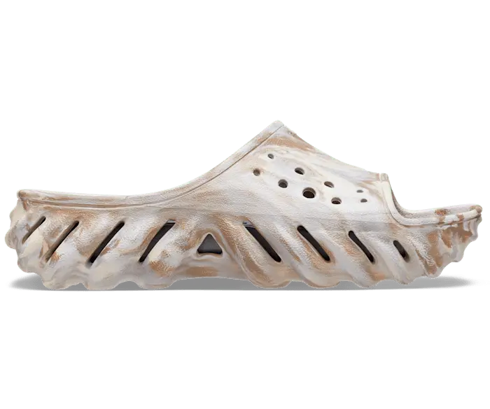 

Шлепанцы Echo Marbled Crocs женские, цвет Bone / Multi