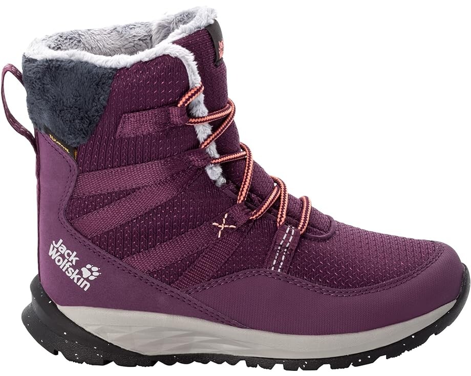 Ботинки Jack Wolfskin Polar Wolf Texapore High, цвет Purple/Coral