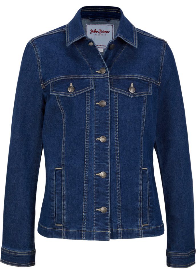 Джинсовая куртка John Baner Jeanswear, синий