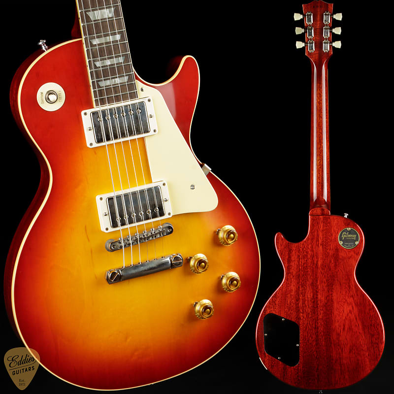 Электрогитара Gibson Custom Shop PSL '58 Les Paul Standard Reissue VOS Sunrise Tea Burst