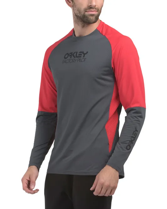 

Влагоотводящий топ из джерси Pilot Oakley, цвет Uniform Grey