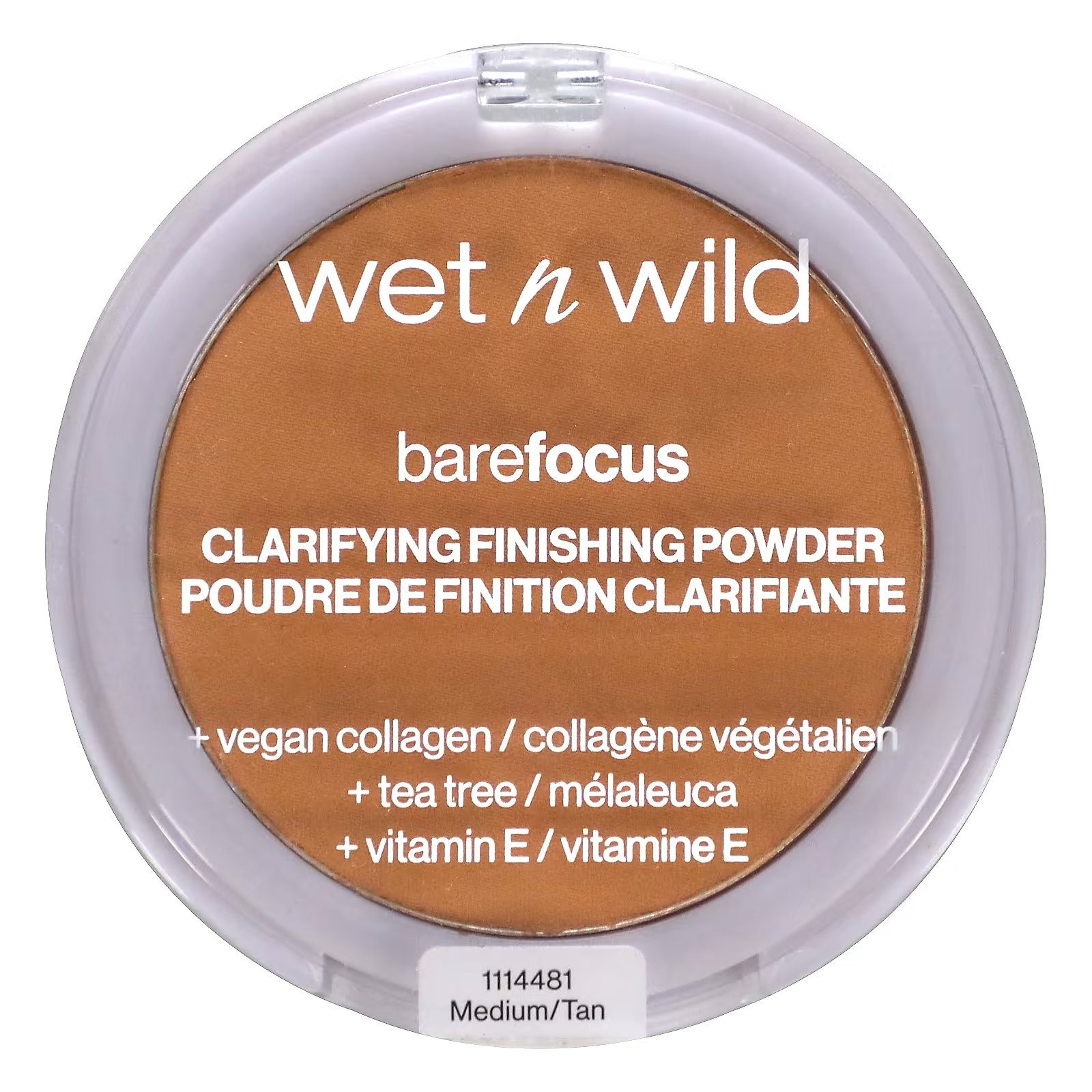 Wet n Wild Barefocus Clarifying Finishing Powder Medium/Tan 7,8 г (0,27 унции)