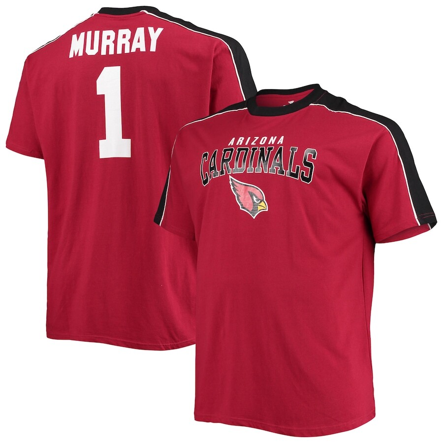 

Футболка с именем и номером Fanatics Branded Arizona Cardinals, кардинал