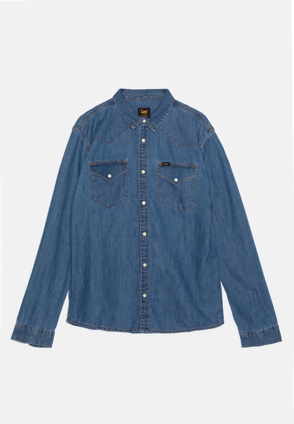 

Рубашка WESTERN SHIRT Lee, цвет blue denim
