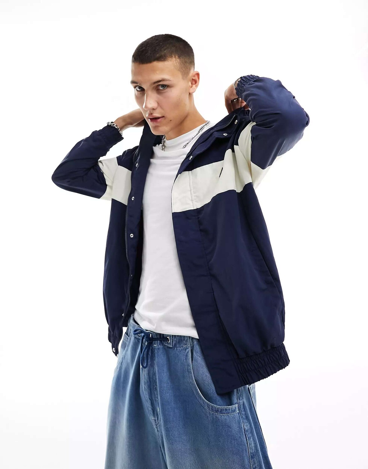 

Темно-синее худи на молнии Ellesse Carpa, Синий