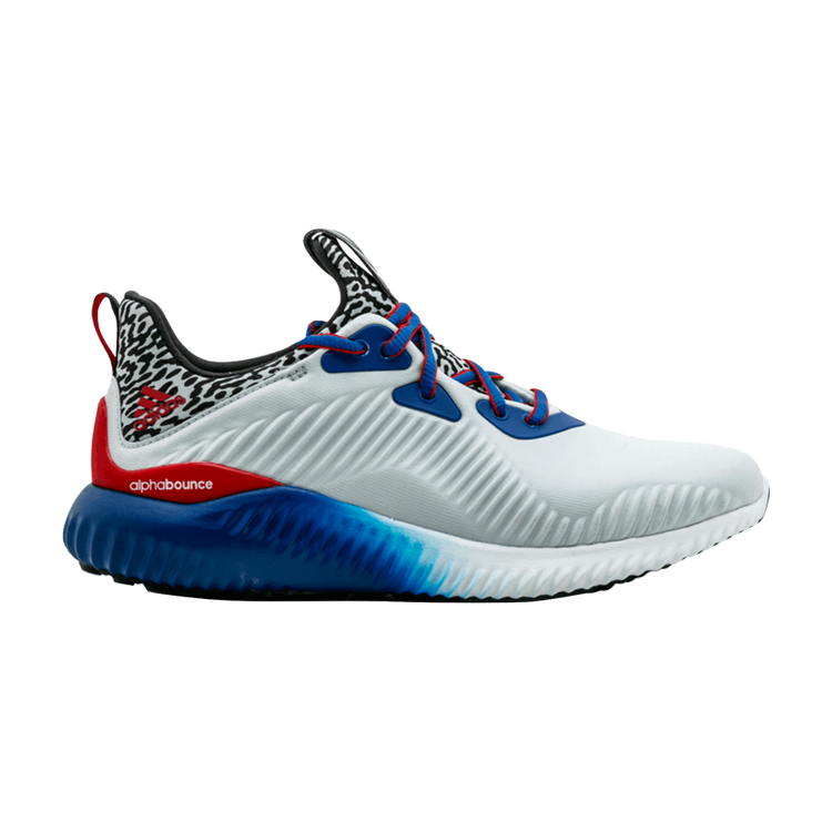 

Кроссовки Adidas Alphabounce Team Bowl Series PE 'Kansas Jayhawks', белый