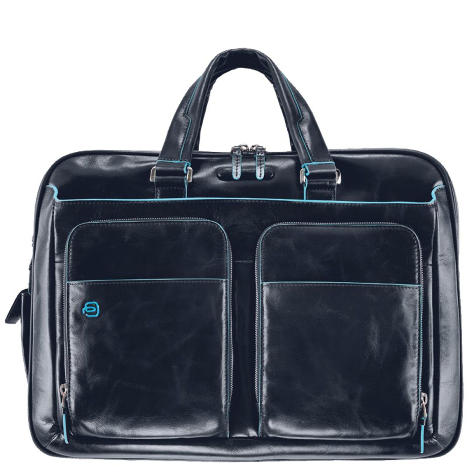 

Сумка для ноутбука Piquadro Blue Square Leder 41 cm Laptopfach, ночной синий