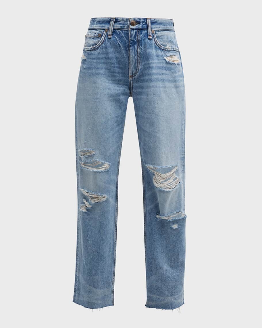 

Джинсы Dre с заниженной талией и эффектом потертости Rag & Bone