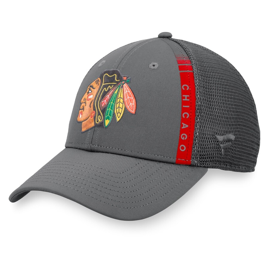 

Бейсболка Fanatics Branded Chicago Blackhawks, угольный