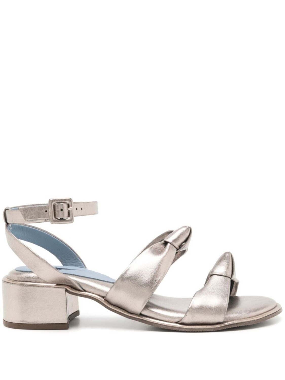 

Blue Bird Shoes босоножки Pewter, металлик