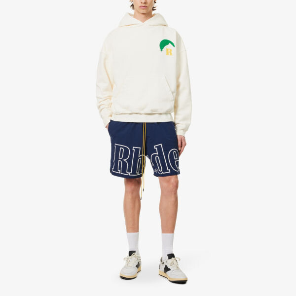 

Спортивные шорты с логотипом бренда Rhude, синий