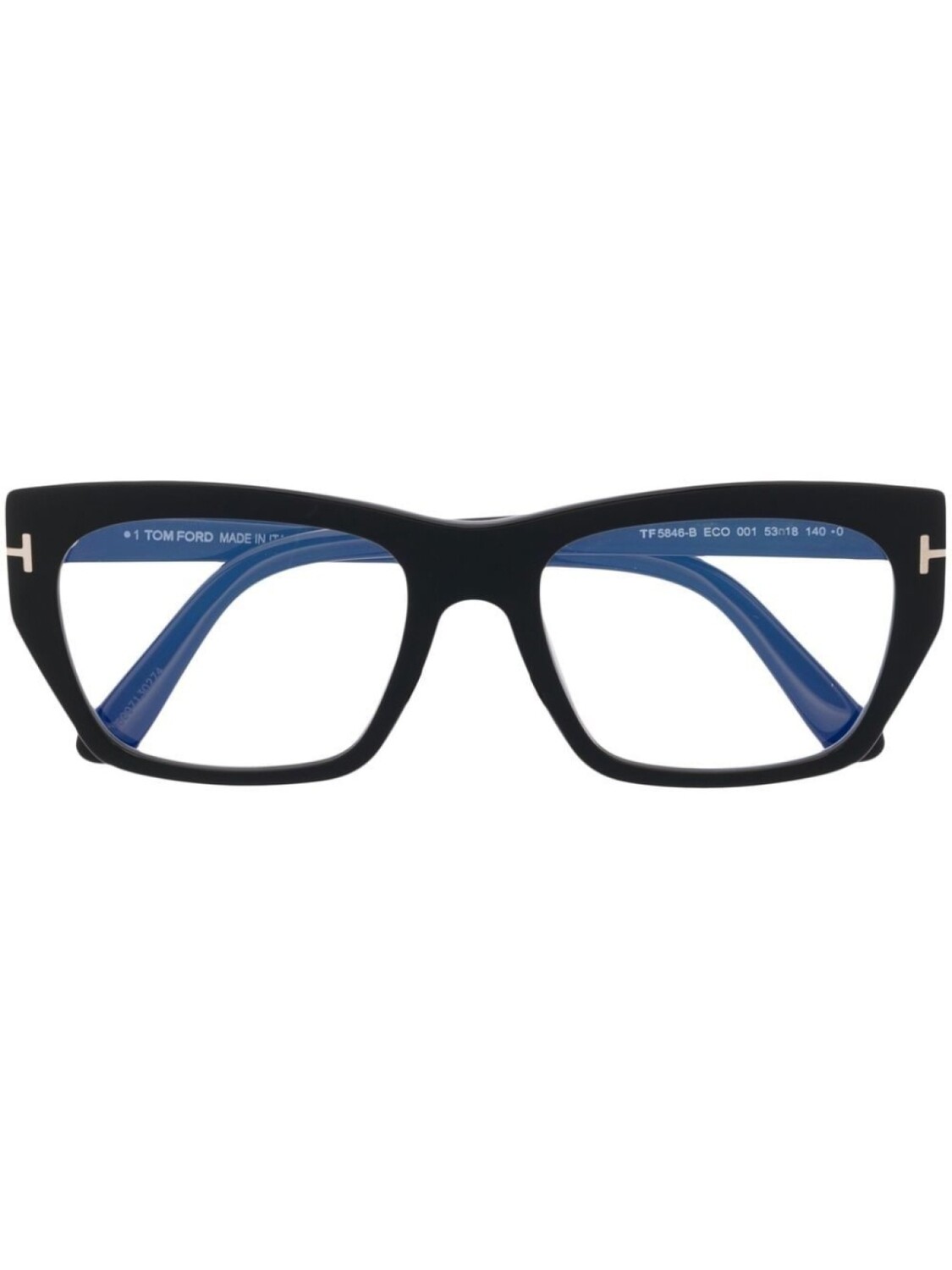

TOM FORD Eyewear очки в оправе 'кошачий глаз', черный