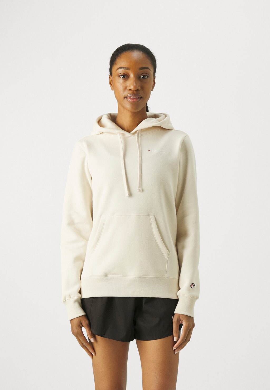 

Толстовка Icons Hooded Small Logo Champion, цвет sand