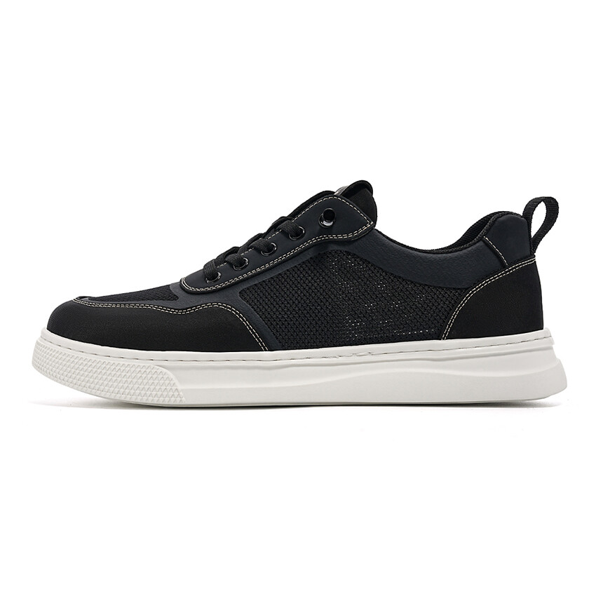 

Кроссовки C°BANNER Skateboarding Shoes Men Low-top Black, черный