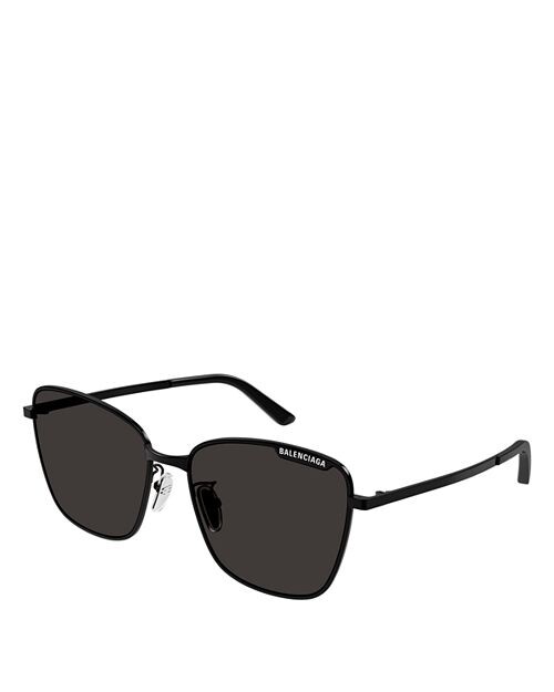 

Солнцезащитные очки Plate Butterfly, 59 мм Balenciaga, цвет Black
