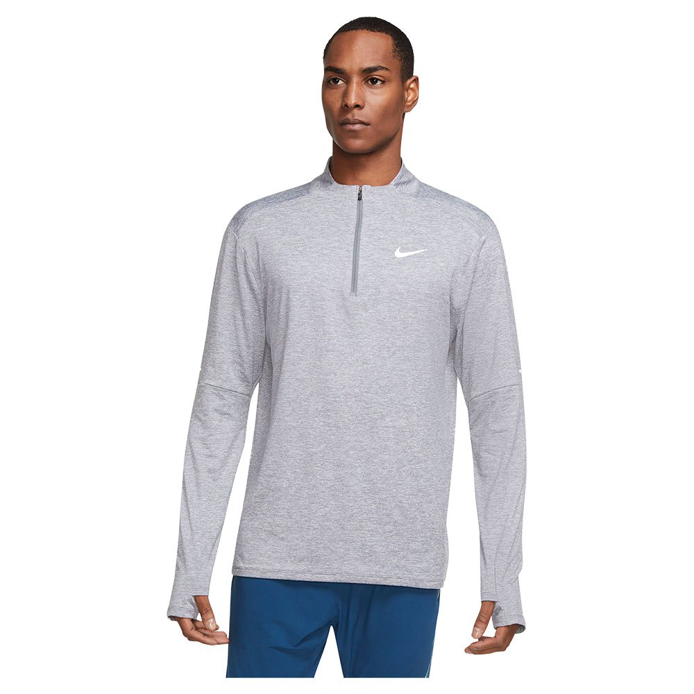 

Толстовка Nike Dri Fit Element Half Zip, серый