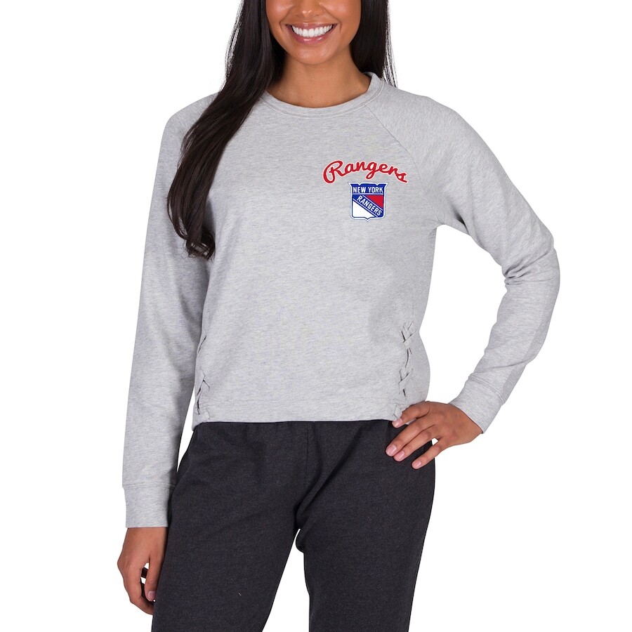 

Футболка с длинным рукавом Concepts Sport New York Rangers, серый