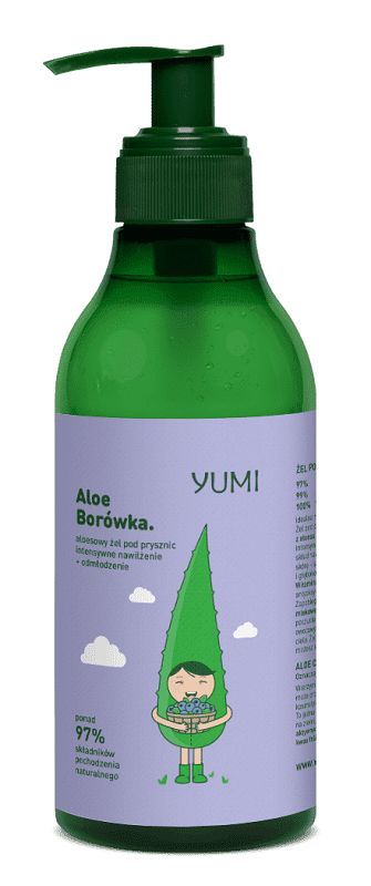 Yumi Aloe i Borówka гель для душа, 400 ml