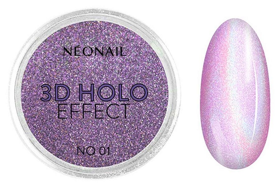 

Neonail 3D Holo Effect 01 Rose порошок для ногтей, 2 g