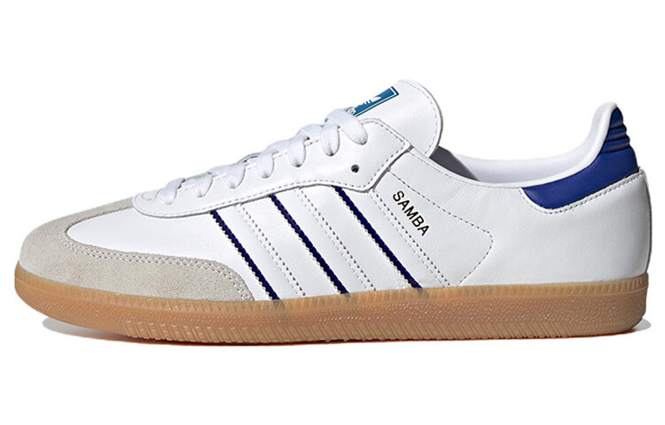 

Adidas originals Samba Leather Cloud White Lucid Blue