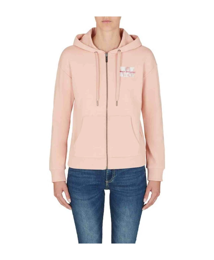 

Толстовки Armani Exchange, розовый