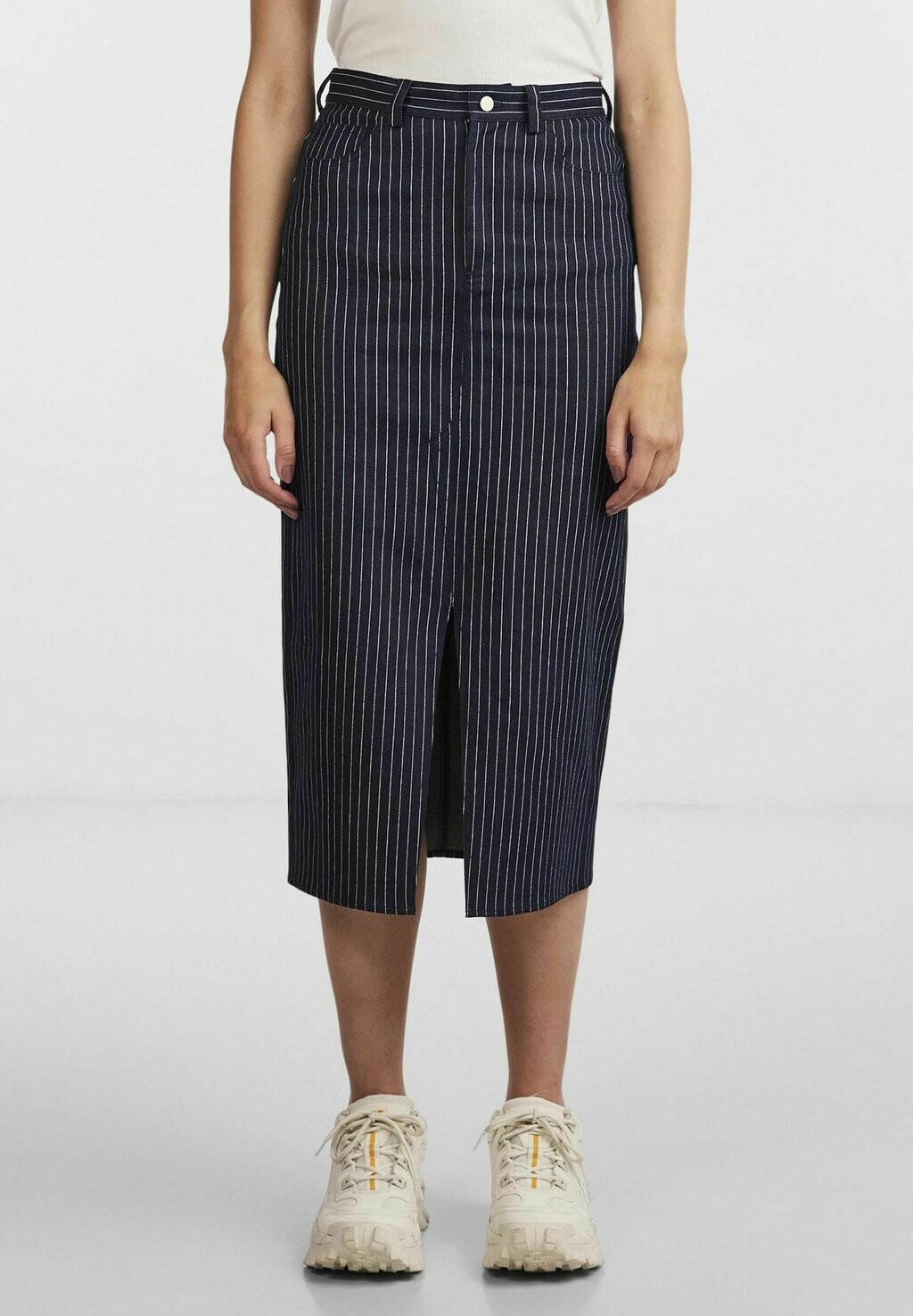 

Юбка Pieces PCADELLA, цвет dark blue denim