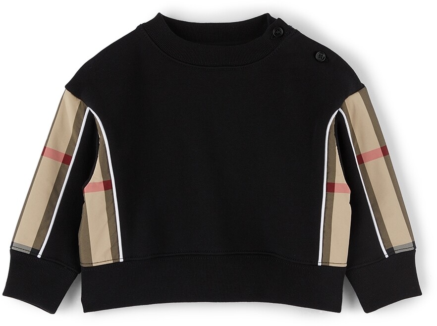 

Толстовка в клетку Baby Black Черный Burberry