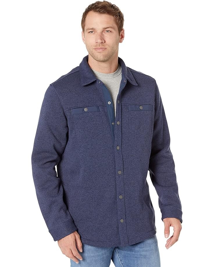

Куртка L.L.Bean Sweater Fleece Shirt - Tall, цвет Bright Navy