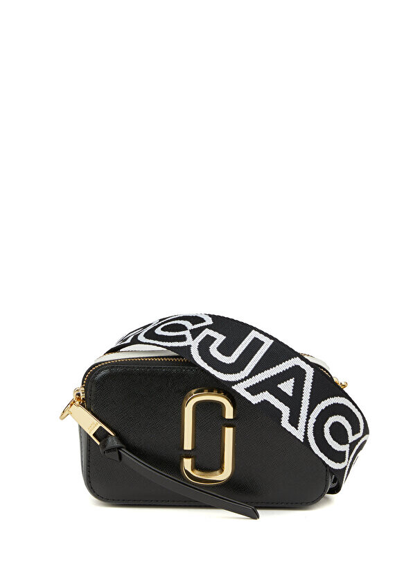 

Черная женская кожаная сумка через плечо snapshot Marc Jacobs