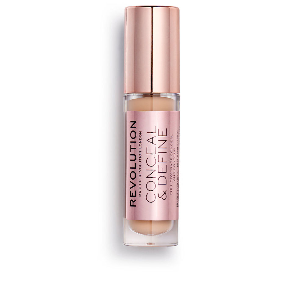 консилер makeup revolution conceal Консиллер макияжа Conceal & define full coverage conceal and contour Revolution make up, 3,40 мл, C9