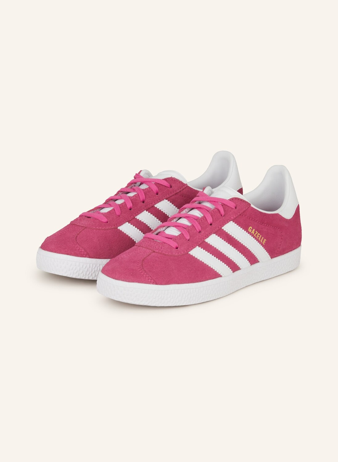 

Кроссовки Газель Adidas Originals, розовый